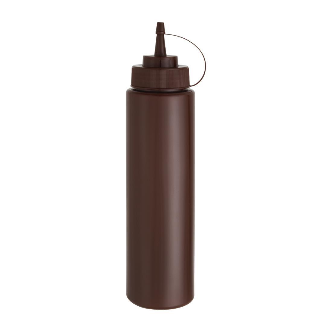 W835 - Brown Squeeze Sauce Bottle