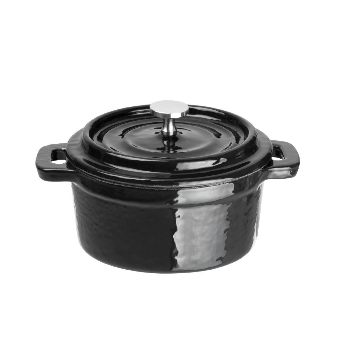 Y259 - Cast Iron Round Mini Pot