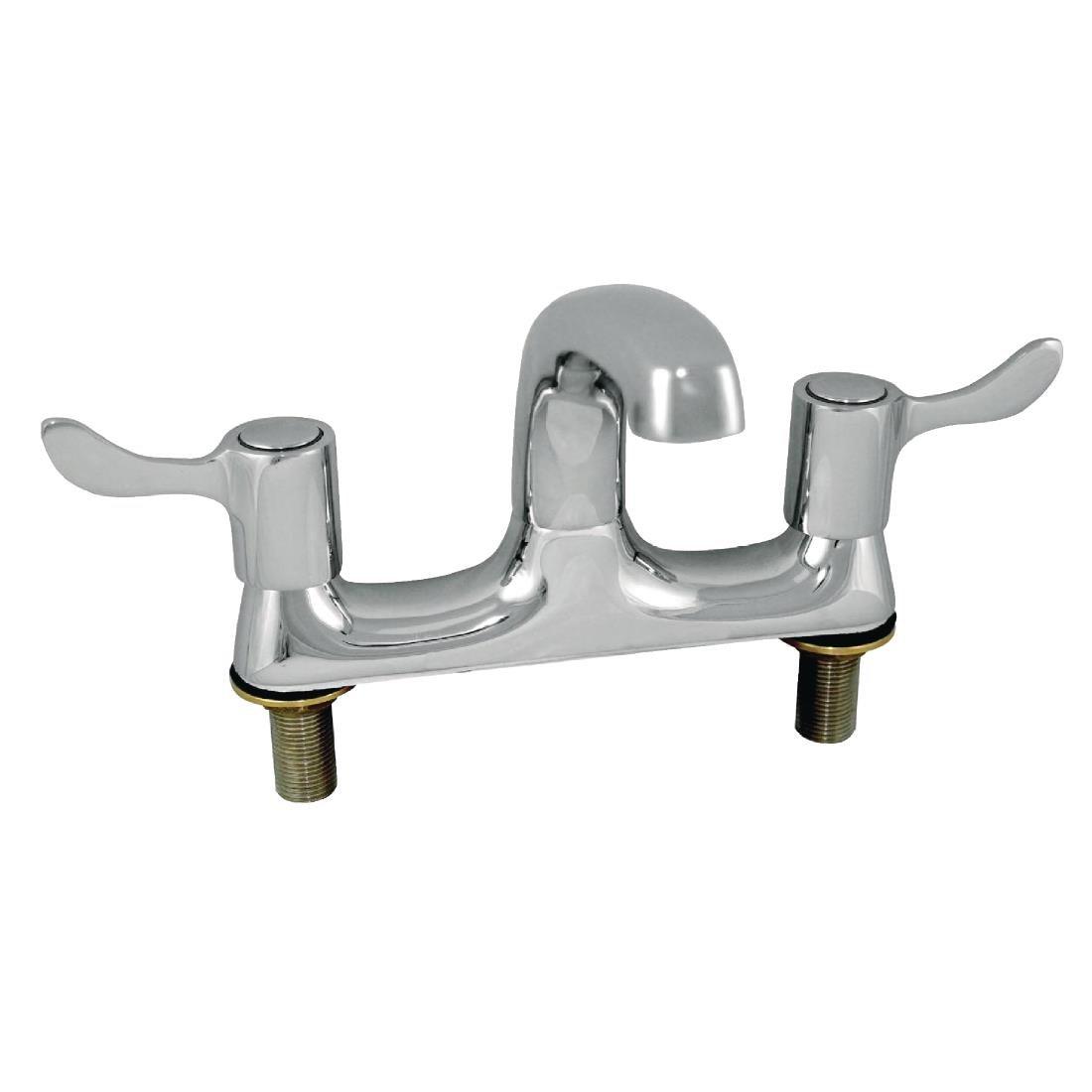 Y770 - Vogue Twin Mixer Lever Deck Tap