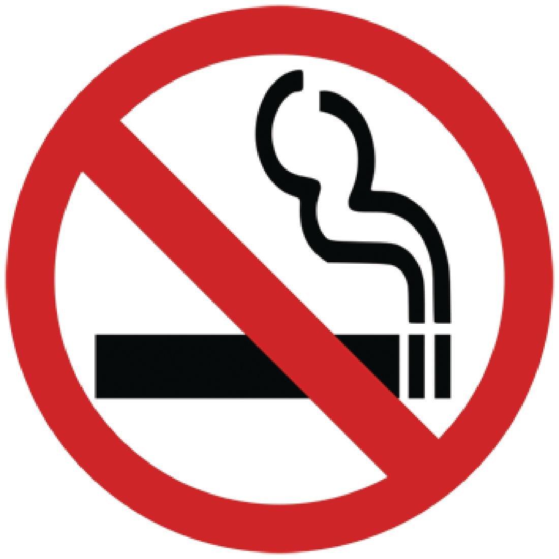 Y937 - No Smoking Symbol Window Sign