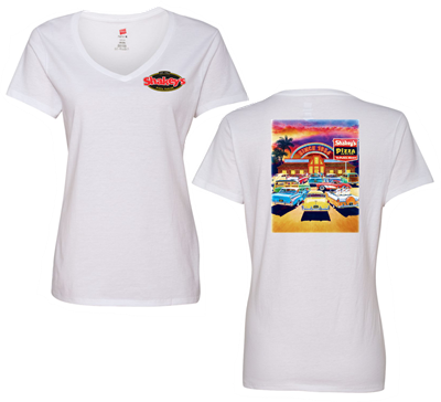 Shakey's Ye Public House - Ladies V-Neck T-Shirt