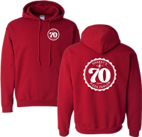 Shakey's 70th Anniversary Sweatshirt (Red)