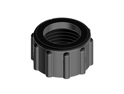 3/4"--11-1/2 GH x 27/32" Outlet- P/N 3-B34