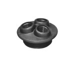 2-1/2" MPT Water Tank Cap, Poly - P/N MPW100