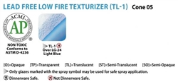 Amaco TL-1 Low-Fire Texturizer: Dry