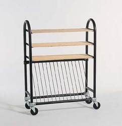 BRENT KILN SHELF CART