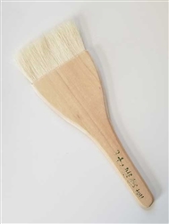 Goat Hair Hake Brush | Sheffield Pottery Glaze Brushes