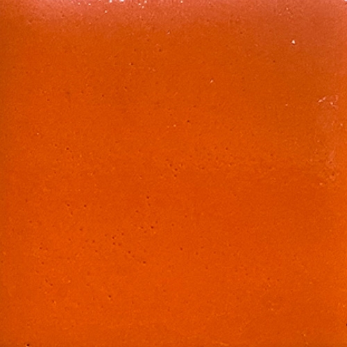 MBG145 Persimmon (pint) Coyote Texas Two Step Oil Spot Glaze