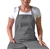 Claypron : SILVER GRAY Potters Apron by Echo Ceramics