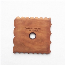 Garrity Tools Wooden Potters Texture Tool 1