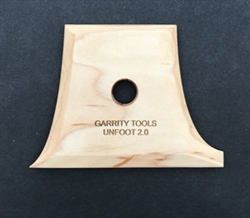 Garrity Tools Wooden Potters Unfoot2 Tool