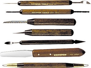 Kemper Tools Wire-End Sculpting Tool Set, 6, 5-Tools