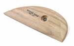 RB3 WOODEN POTTER'S RIB by Kemper Tools