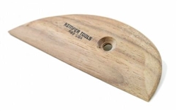 RB3 WOODEN POTTER'S RIB by Kemper Tools