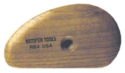 RB4 WOODEN POTTER'S RIB by Kemper Tools