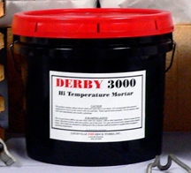 DERBY 3000HT high temp fire clay mortar