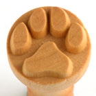 MKM Stamps4Clay SCM (2.5 cm) #001 Dog paw