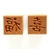 MKM Stamps4Clay - Medium Square #62 (Happiness/Good Fortune)