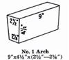NC26A1: G-26 Soft Brick IFB Insulating Firebrick ARCHES #1