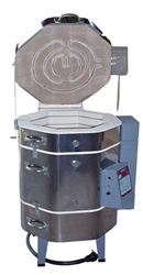 Olympic DUAL MEDIA KILN 1823HE: 3.29 cu. ft. : Cone 10  with RTC-1000 Digital Controller