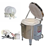 Olympic FREEDOM 1414HE KILN PACKAGE: Cone 10, Electronic Control with Vent, Furniture Kit and More!