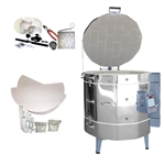 Olympic Freedom 2827HE Kiln Package: Cone 10, Electronic Control With Vent, Furniture Kit And More!