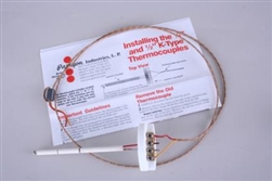 PY-80-4 Replacement Thermocouple Type K For 2.5" & 3" Paragon Kilns