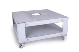 Paragon 24" x24" x 12" High Deluxe Kiln Stand with Casters for 10 Sided Kilns