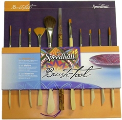 Speedball The Master Set - 11 Dual End Carving and Brush Tools