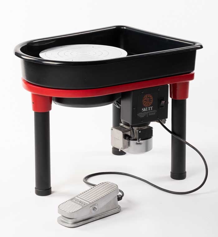 Skutt Potters Wheel Black and Red Legend with SSX