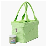 Soolla Studio Art Bag - limited edition lime drip
