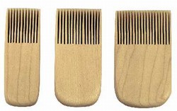 SHIMPO - COMBING TOOLS - SET OF 3