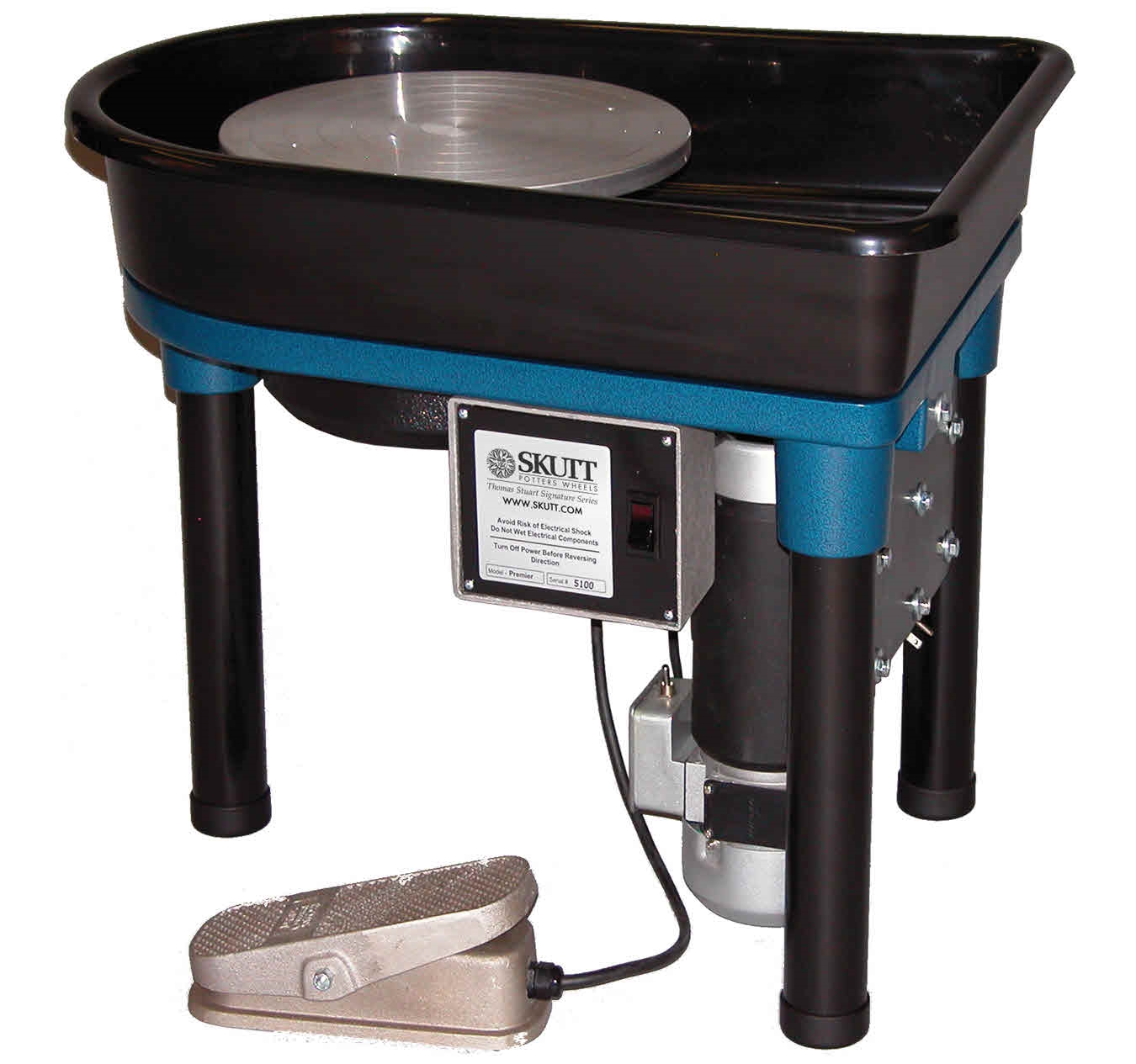 Skutt "Premier" Electric Potter's Wheel 1 hp Removable Pan