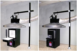 Vent-a-Fume 37" 500 cfm Bench Mounted Vent System