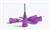 PAT16G Xiem Tools Precision Applicator Tips Five 16 Gauge (Purple)