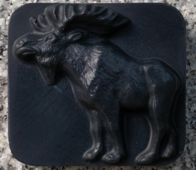 Black Forest Bar Soap - Moose Design