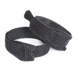 Velcro One-WrapÂ® Black 12" x 3/4" Ties for Cables, Wires, and Cords