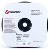 VELCRO Brand 190984 Tape On A Roll Pressure Sensitive Acrylic Adhesive Loop - 1 Inch x 25 Yards - Black