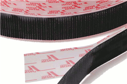 VELCRO® Brand - 1.5 Black Loop: Pressure Sensitive Adhesive - Acrylic