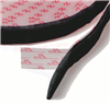 Velcro Reclosable Fastener, Loop, 2 Inch, Black - Per Foot
