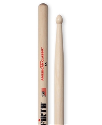 Vic Firth 1A American Classic 1A Hickory Drumsticks Wood Tips