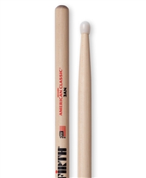 Vic Firth 3AN American Classic 3A Nylon Hickory Drumsticks Nylon Tips