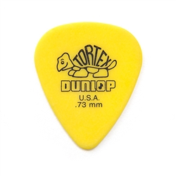 Jim Dunlop 418R-73 Tortex Yellow 0:73 mm, bag of 72