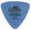 Jim Dunlop Tortex Triangle 1.0MM Blue, Bag of 72