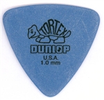 Jim Dunlop Tortex Triangle 1.0MM Blue, Bag of 72