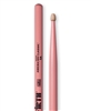 Vic Firth 5AP American Classic 5A Pink Hickory Drumsticks Wood Tips