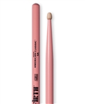 Vic Firth 5AP American Classic 5A Pink Hickory Drumsticks Wood Tips