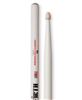 Vic Firth 5BW American Classic 5B White Hickory Drumsticks Wood Tips