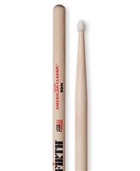 Vic Firth 8DN American Classic 8D Nylon Hickory Drumsticks Nylon Tips