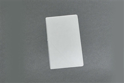 Kleer-Lam Laminates, Luggage Tag Size, Clear 2 Part With Slot, 10 Ml